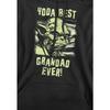 STAR WARS Mens Yoda Best Grandad Comic Hoodie