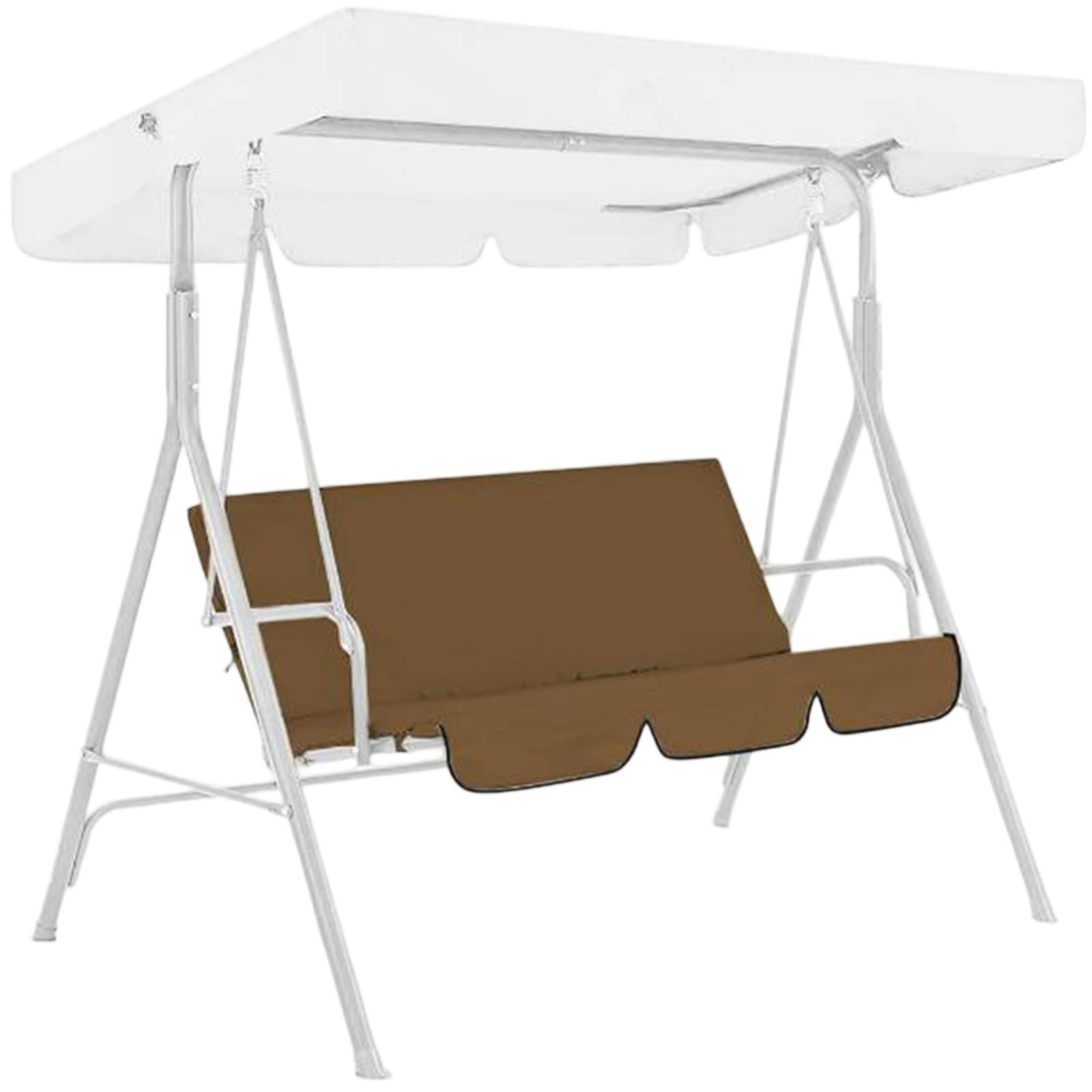 

Garden Courtyard Swing Cover, Waterproof Outdoor Hanging Chair Seat Cover One Size кавовий