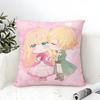 Pillow Case Cotton Linen Fabric Square Zipper Pillowcase Home Decorative Living Room Comic Light Novel 7-7Th Time Loop 3