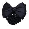 Korean Style Professional Hair Snood: Bow Hair Clip for Waitresses, Nurses, Hotel Staff, and Flight Attendants