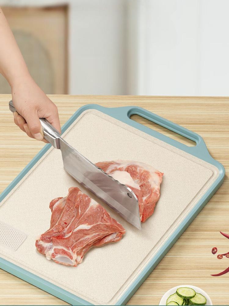 Double-sided Chopping Board Stainless Steel Mold-proof Board Kitchen Non-slip Cutting Board Thickened Durable Chopping Boards