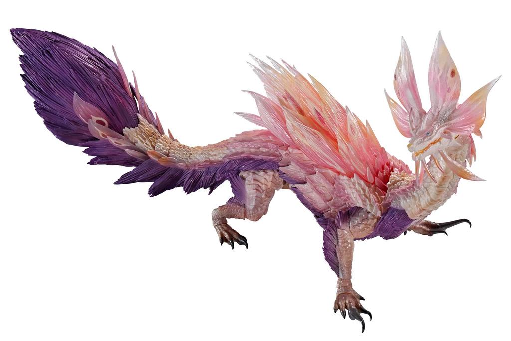 TAMASHII NATIONS MonsterArts Monster Hunter Sunbreak approximately PVC ABS painted action multicolor S.H. Rise Tamamitsune, 310mm, & figure,