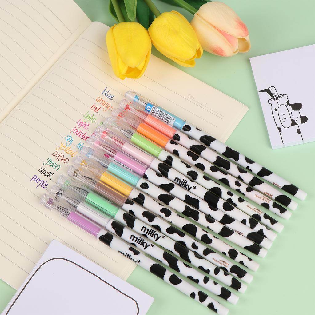 Cute Milk Cow Pen Set