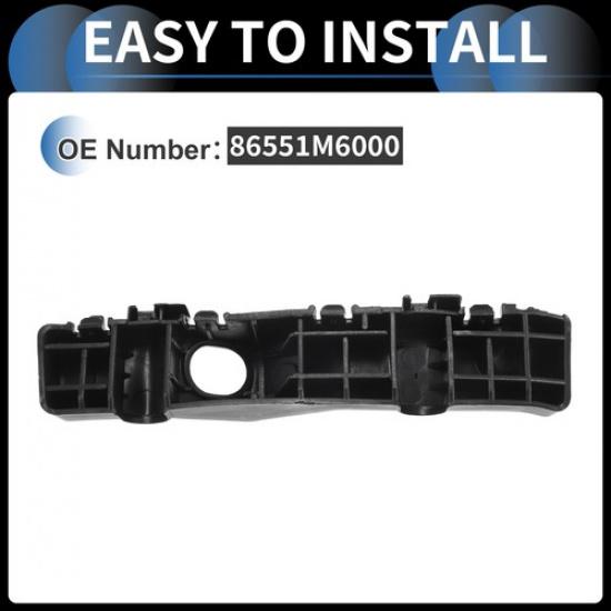 Left Front Bumper Retainer Bracket Single  For Kia  Forte -