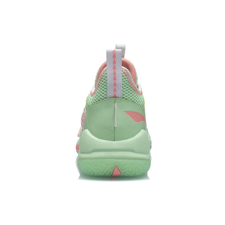 Li Ning Wade Block Fabric Synthetic Leather Shock Absorption Non-Slip Wear-Resistant Rebound Low-Top Basketball Shoes Men Basketball Shoes ABPR065-2