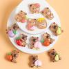 10Pcs/Set Capybara Resin Accessories Children'S Diy Accessories Home Decoration Small Ornaments
