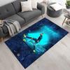 Mbappé Personalized Text Area Rug Perfect for Study Room Dormitory Hallway Balcony Antislip Carpet Decorate Offices Gift for Festivals