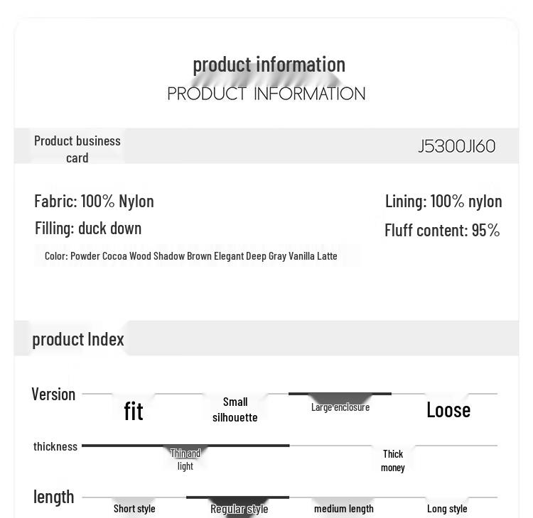 Bingjie Unisex Revers Kurze Pufferjacke J5300JI60