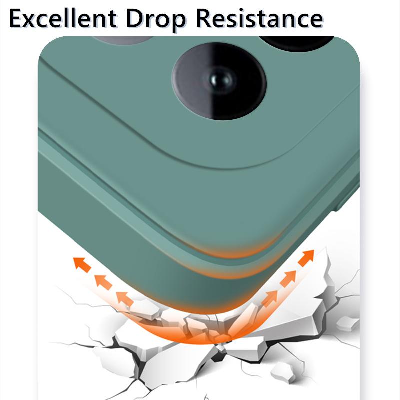 For vivo iQOO Z10 Turbo Case vivo iQOO Z10 Turbo Pro Cover Bumper Luxury TPU Shockproof Liquid Silicone Protective Phone Cover