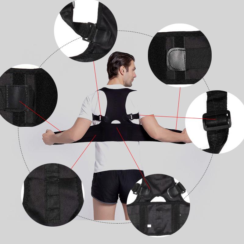 2 цвета невидимая регулируемая дышащая повязка на плечо для взрослых ...