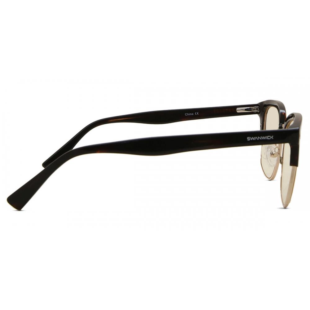 Swanwick Havana Day Blue Light Block Tortoiseshell Unisex Eyeglasses