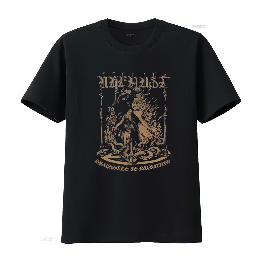 Urfaust T Shirt Xl Arcturus Inquisition The Chasm Ulver Borknagar Taake Gothic Flame Snake Print Heavy Metal Rock Band Design