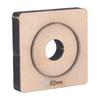 65mm Diameter Circular Cutting Mold Round Ring Metal Punching Cutter Mold with Wood Board