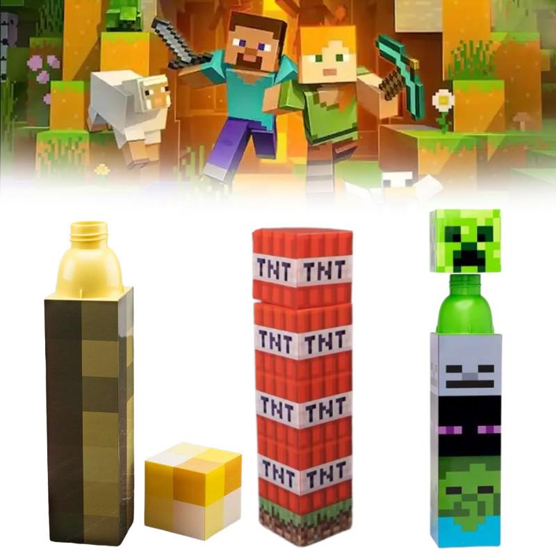 Mobs Tnt Water Bottle With Leakproof Lid For Kids And Teens