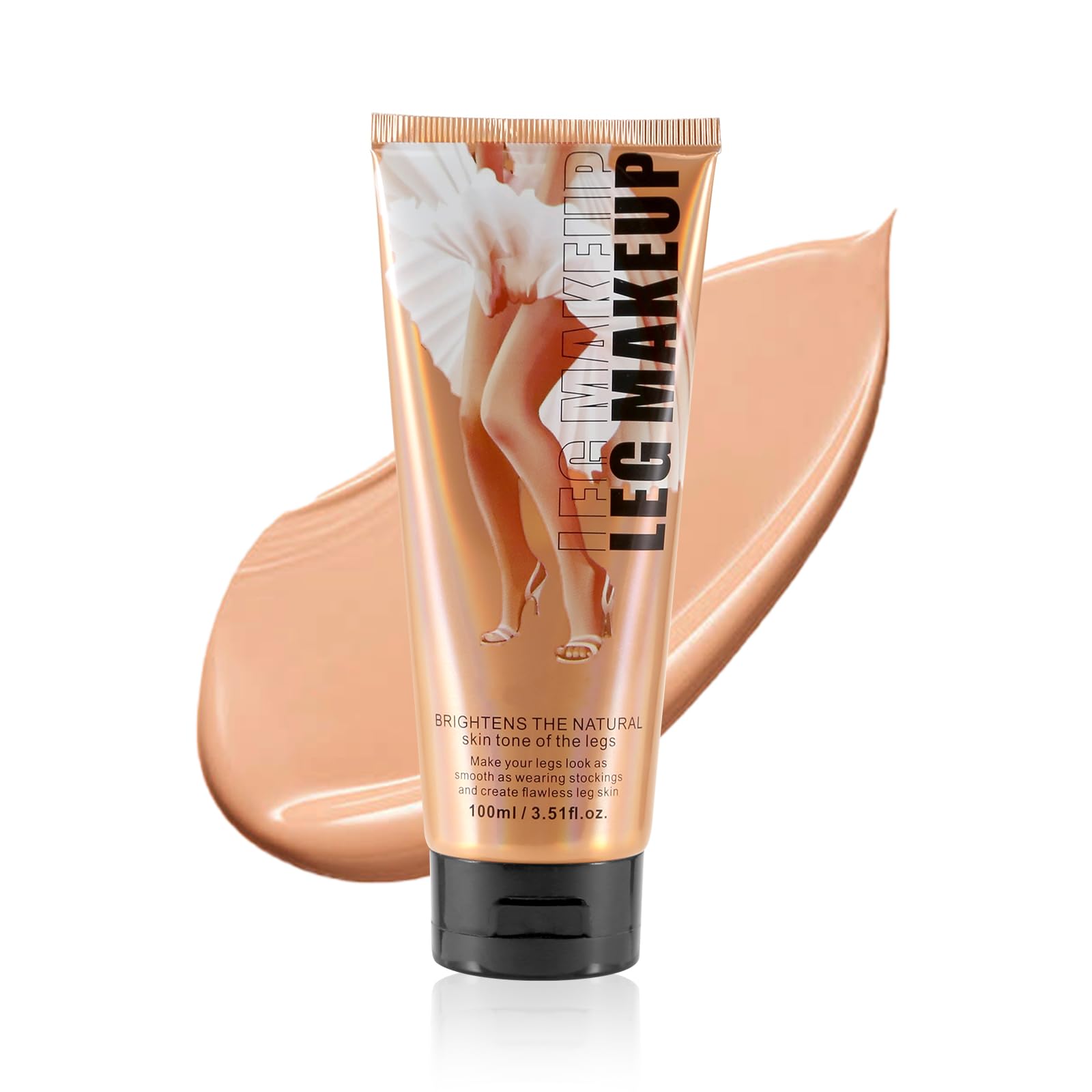 Boobeen Waterproof Leg Makeup Cream No body easy to smooth and lightweight suitable for all skin - transfer, concealer, 24-hour long-lasting, apply,