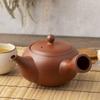 Refreshing for and Made In Tk022 Tokoname-yaki Teapot, Satoyama, Plain, 430ml, Mesh, Deep-Steamed Tea, Hojicha, Genmaicha, Japan, Boxed,