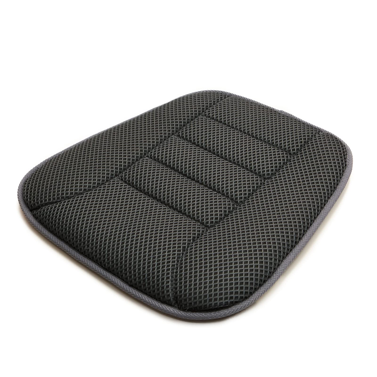 

AIRMFJI Car Seat Cushion, Breathable, Non-stuffy, Soft, High Resilience Cushion, Anti-Slip, Mesh Back, Driving, Car Cushion серый