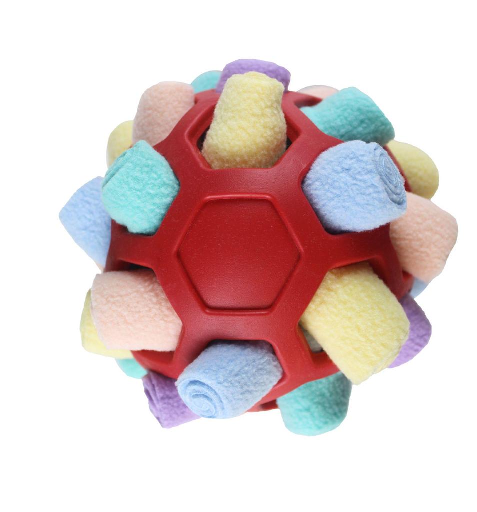 Bestselling Dog Sniffing Puzzle Squeaky Ball - Bite-Resistant Pet Toy