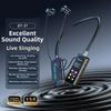 LED Digital Display Wireless Earbuds Neckband Long Standby Bluetooth Headphones  Mobile Gaming