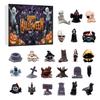 Halloween Geist Skelett Kürbis Harz Schreibtischkalender Countdown Party Dekor Für Zuhause Büro