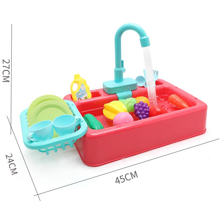 Educational Kitchen Role-Playing Dishwasher Toy for Kids