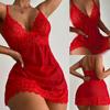 Women's Fashion Sexy Lace  Sexy Wireless Bra Sling Nightdress