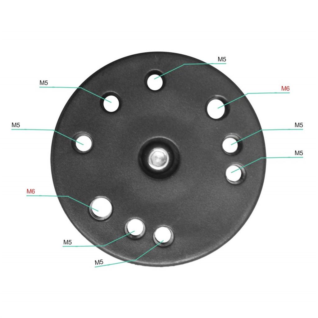 Marine Boat Fishfinder Bracket 360 Degree Depth Sounder Base Mount Universal Transducer Bracket Fishes Finder Mount GPS Plate