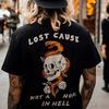 Harajuku Gothic Skulls Tshirts Men Loose Short-sleev Tops Oversized Hip-hop Punk Tee Male XS-4XL Tees Summer Ropa Hombre Tee