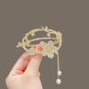 Ancient Style Lily Tulip Tassel Twist Hair Clip for Hanfu Updo