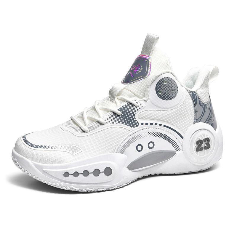 23 Four Seasons Phantom Basketball Shoes Men's High Top Professional Kobe Sneakers Training Actual Slow Shock Student Children's Sports Women