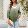 Women's 3/4 Sleeve Shirts Graphic Tees Shirts Casual Basic Tops Pullovers