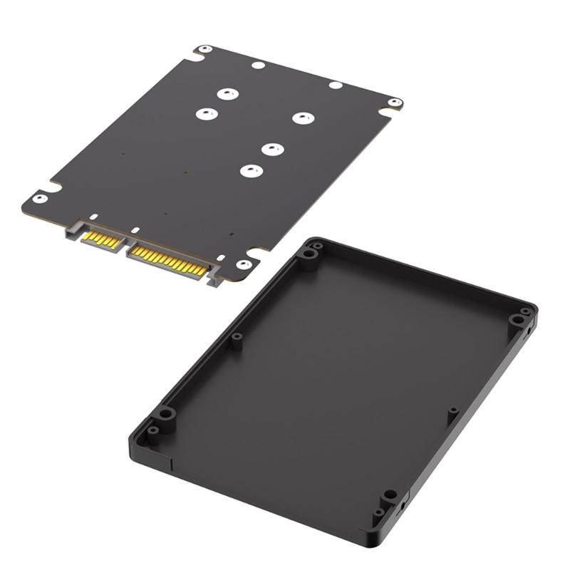 Two M.2 B Key To SATAs 2.5in Adapters Board With Reinforced Connectors For Data Transfer And Extended Durability