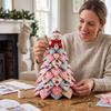 Christmas Tree Patchwork Sewing Kit - Fabric Set for Holiday Decoration