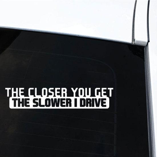 Grappige letters auto vrachtwagen voertuig carrosserie venster reflecterende stickers sticker decoratie