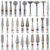 Diamond Milling Cutter Nail Drill Bits Set For Manicure Accessory Pedicure Eletric Machine Nail Bit Brush Burr Tool