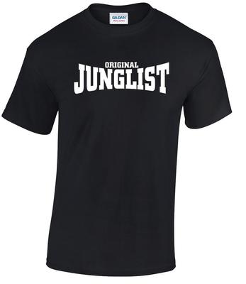 Junglist tričko Pohyb Drum and Bass Klubování Gramofony Decky DJ Tanec DNB Unisex tričko