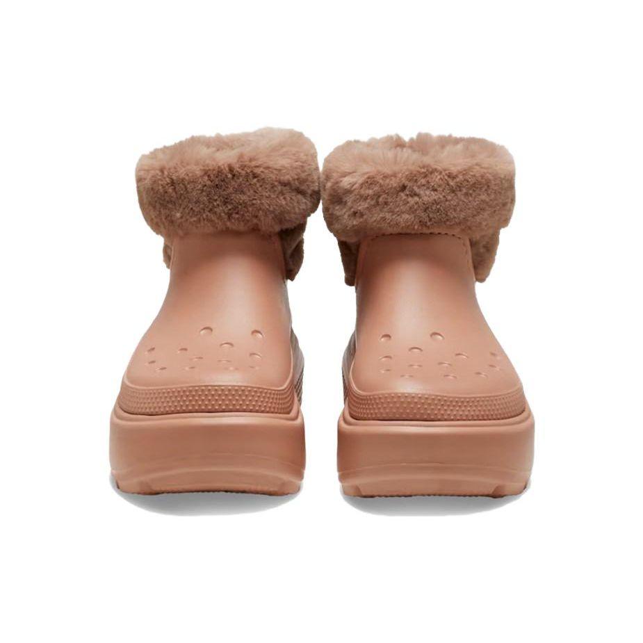 Crocs Stomp Lined Boot Women Boots Brown 208718-2CC