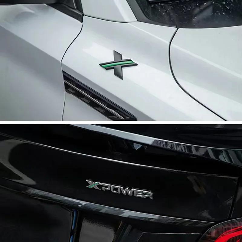 Alloy Car Rear Trunk Emblem Sticker Logo  Letter Badge Auto Accessories