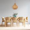 Suspension décorative - BV - BV02-00035 - Rotin naturel - Métal - 1xE27 23W IP20