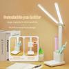 New Ideal Eye-Caring Rechargeable USB LED Double-Headed Multifunction Desk Lamp for Learning and Reading in Dormitory and Bedsid