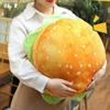 Plush Realistic Burger Pillow Simulation Burger Simulation Burger Plush Pillow  Children Toys