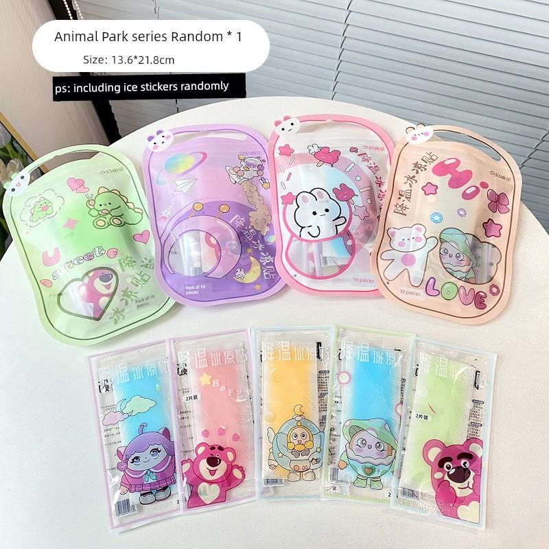 Student Military Training Anti-Sleepy Physical Cooling Cooling Plaster Mobile Phone Heat Radiating Phone Screen Protector Cooling Handy Gadget Bags