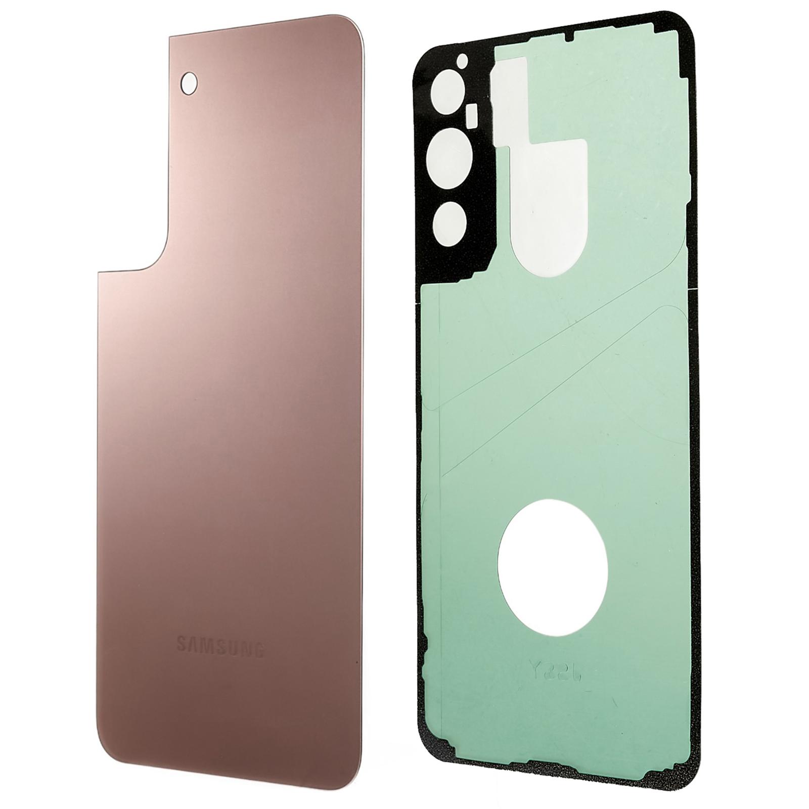 

For Samsung Galaxy S22+ 5G S906 Battery Housing Cover with Adhesive Sticker Phone Replacement Parts Rose Gold