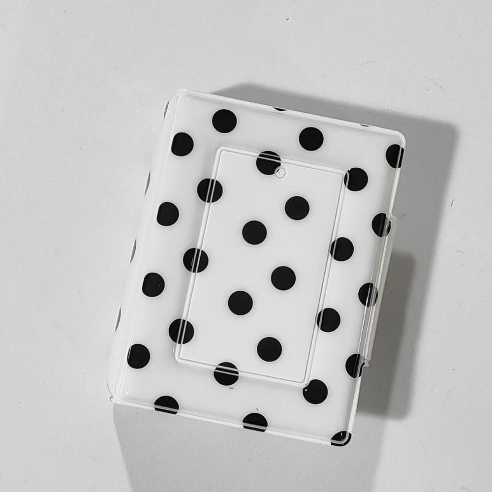 40 Slots Photocard Binder Polka Dot Idol Picture Storage Book Portable Photo Album