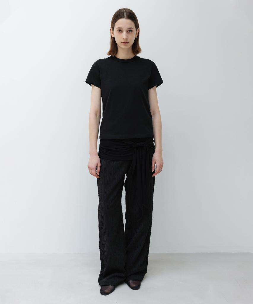 INSILENCE WOMEN W Supima Cotton Premium T-Shirt Black