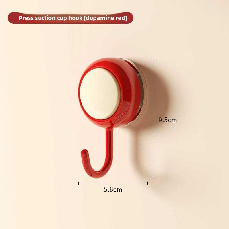 Sucker Hooks Pack Of Four With Strong Vacuum Adhesive For Bathroom Kitchen Organizing