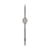 Authorized Dealer Matow Watch MW001001GK2SS White Shell Dial Shiki Silver Flower Round Silver Mesh Belt [MATOW] Women's