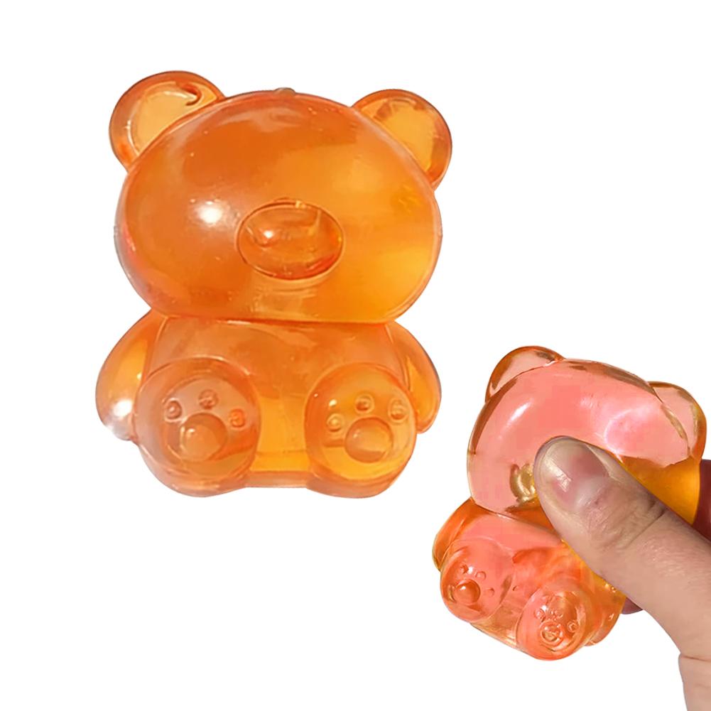 Super Klare Kleine Bären Maltose Quetsch- und Entspannungsspielzeuge Langsam Rückprallende Formbare Spielzeuge Belüftende Geschenke