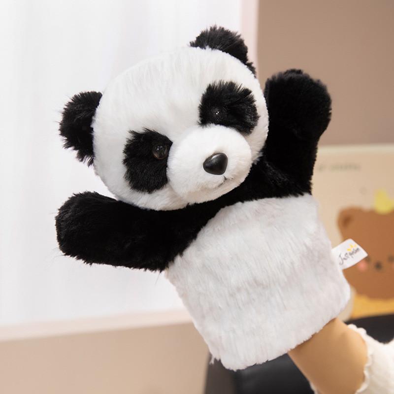 Forest Animal Hand Puppets Set Soft Plush Toys For Storytelling And Play