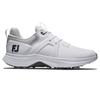 FootJoy HyperFlex Carbon Laced Golfschuhe, Herren, 55467J, Weiß/Weiß, Größe 26.0 cm, 3E